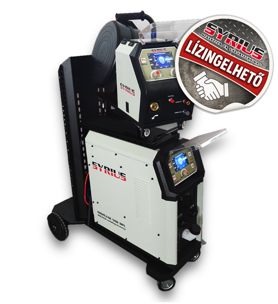 SYRIUS MIGPULSE 502 DPL MIG/MAG, MMA, TIG LIFT – Többfunkciós hegesztőgép