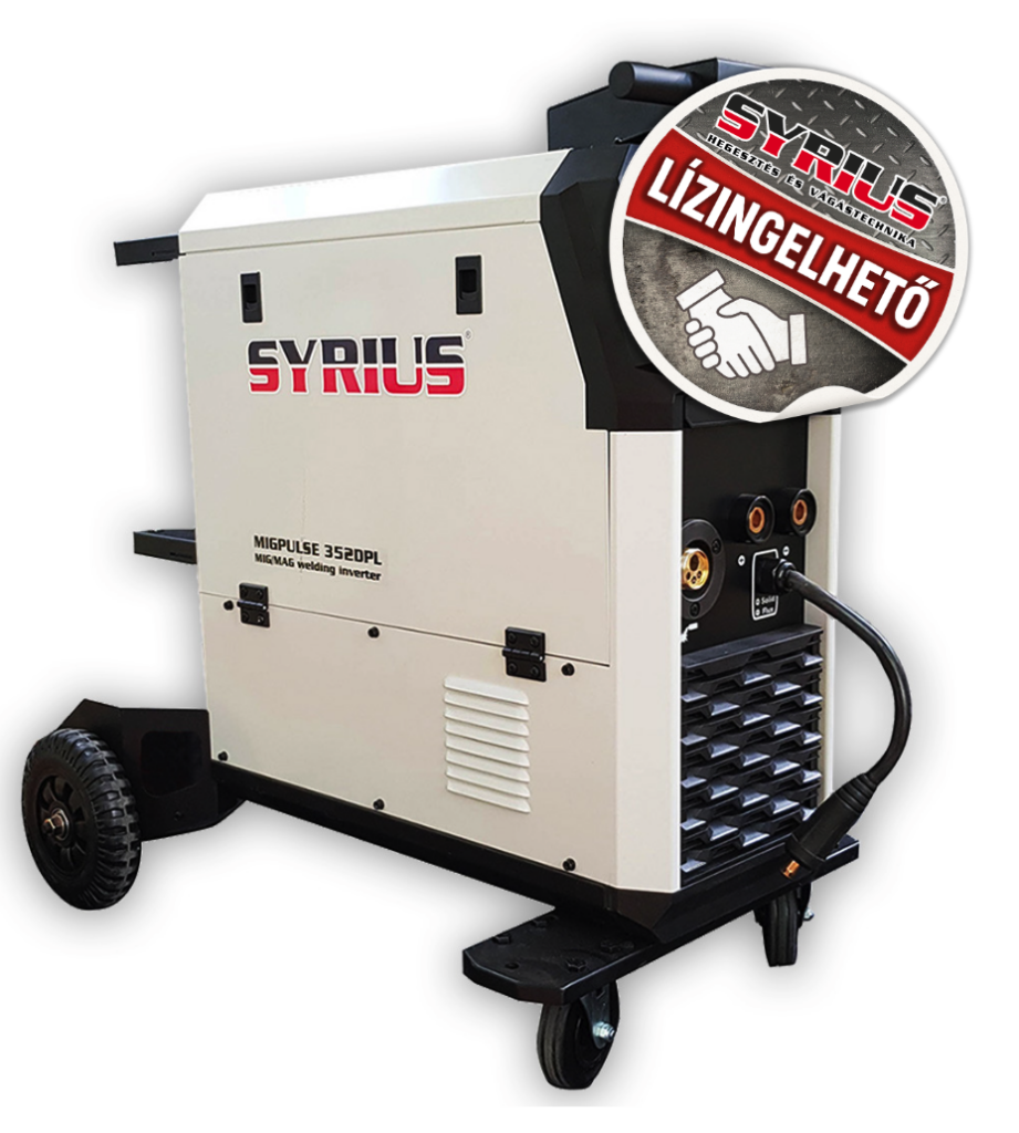 SYRIUS MIGPULSE 352 DPL MIG/MAG, MMA, TIG LIFT szinergikus hegesztőgép
